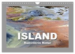 Island ¿ Künstlerin Natur (Wandkalender 2024 DIN A4 quer), CALVENDO Monatskalender