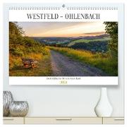 Westfeld-Ohlenbach - zwei idyllische Orte im Sauerland (hochwertiger Premium Wandkalender 2024 DIN A2 quer), Kunstdruck in Hochglanz