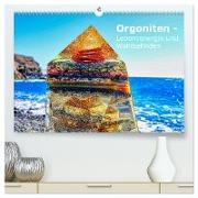 Orgoniten - Lebensenergie und Wohlbefinden (hochwertiger Premium Wandkalender 2024 DIN A2 quer), Kunstdruck in Hochglanz