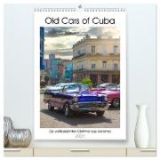 Old Cars of Cuba (hochwertiger Premium Wandkalender 2024 DIN A2 hoch), Kunstdruck in Hochglanz