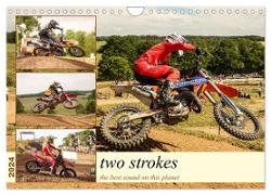 two strokes the best sound on this planet (Wandkalender 2024 DIN A4 quer), CALVENDO Monatskalender