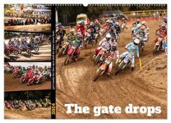 The gate drops - get ready for the race and do your your best (Wandkalender 2024 DIN A2 quer), CALVENDO Monatskalender