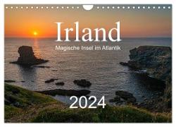 Irland - Magische Insel im Atlantik 2024 (Wandkalender 2024 DIN A4 quer), CALVENDO Monatskalender