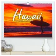 Hawaii - Ein tropisches Paradies. (hochwertiger Premium Wandkalender 2024 DIN A2 quer), Kunstdruck in Hochglanz