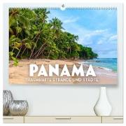 Panama - Traumhafte Strände und Städte. (hochwertiger Premium Wandkalender 2024 DIN A2 quer), Kunstdruck in Hochglanz