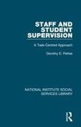 Staff and Student Supervision