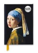 Johannes Vermeer: Girl with a Pearl Earring (Foiled Blank Journal)