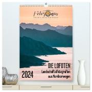 Die Lofoten ¿ Landschaftsfotografien aus Nordnorwegen (hochwertiger Premium Wandkalender 2024 DIN A2 hoch), Kunstdruck in Hochglanz