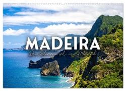Madeira - Die Blumeninsel im Atlantik. (Wandkalender 2024 DIN A2 quer), CALVENDO Monatskalender