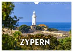 Die Sonneninsel Zypern (Wandkalender 2024 DIN A4 quer), CALVENDO Monatskalender