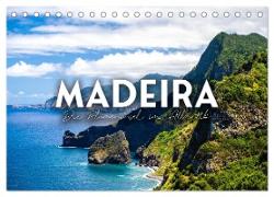 Madeira - Die Blumeninsel im Atlantik. (Tischkalender 2024 DIN A5 quer), CALVENDO Monatskalender