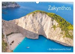 Zakynthos - die liebenswerte Insel (Wandkalender 2024 DIN A3 quer), CALVENDO Monatskalender