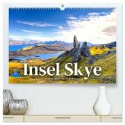 Insel Skye - Atemberaubende Naturkulisse (hochwertiger Premium Wandkalender 2024 DIN A2 quer), Kunstdruck in Hochglanz