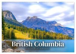 British Columbia - Faszination Kanada (Wandkalender 2024 DIN A2 quer), CALVENDO Monatskalender