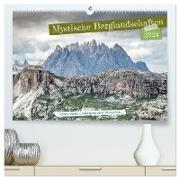 Mystische Berglandschaften (hochwertiger Premium Wandkalender 2024 DIN A2 quer), Kunstdruck in Hochglanz