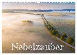 Nebelzauber (Wandkalender 2024 DIN A3 quer), CALVENDO Monatskalender