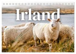 Irland - Malerische Landschaften (Tischkalender 2024 DIN A5 quer), CALVENDO Monatskalender