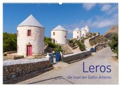 Leros - die Insel der Göttin Artemis (Wandkalender 2024 DIN A2 quer), CALVENDO Monatskalender