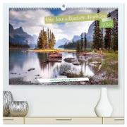 Die kanadischen Rockies (hochwertiger Premium Wandkalender 2024 DIN A2 quer), Kunstdruck in Hochglanz