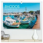 Rhodos - Die Highlights der Insel (hochwertiger Premium Wandkalender 2024 DIN A2 quer), Kunstdruck in Hochglanz