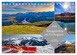 Königsleiten am Gerlospass (Tischkalender 2024 DIN A5 quer), CALVENDO Monatskalender