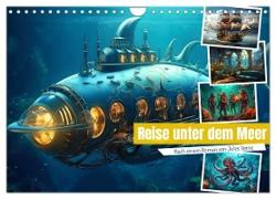 Reise unter dem Meer (Wandkalender 2024 DIN A4 quer), CALVENDO Monatskalender