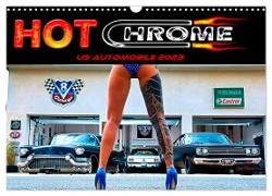 Hot Chrome US Automobile (Wandkalender 2024 DIN A3 quer), CALVENDO Monatskalender