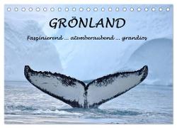 Grönland Faszinierend atemberaubend grandios (Tischkalender 2024 DIN A5 quer), CALVENDO Monatskalender