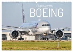 Flugzeuge von Boeing (Wandkalender 2024 DIN A2 quer), CALVENDO Monatskalender