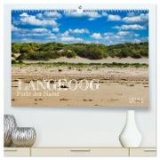 Langeoog - Perle der Natur (hochwertiger Premium Wandkalender 2024 DIN A2 quer), Kunstdruck in Hochglanz