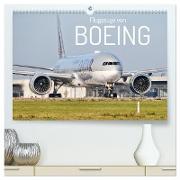 Flugzeuge von Boeing (hochwertiger Premium Wandkalender 2024 DIN A2 quer), Kunstdruck in Hochglanz