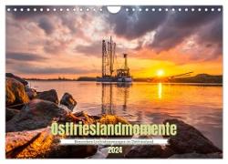 Ostfrieslandmomente 2024 (Wandkalender 2024 DIN A4 quer), CALVENDO Monatskalender