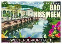 Bad Kissingen - Welterbe-Kurstadt (Tischkalender 2024 DIN A5 quer), CALVENDO Monatskalender