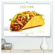 FAST FOOD (hochwertiger Premium Wandkalender 2024 DIN A2 quer), Kunstdruck in Hochglanz