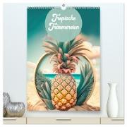 Tropische Träumereien (hochwertiger Premium Wandkalender 2024 DIN A2 hoch), Kunstdruck in Hochglanz