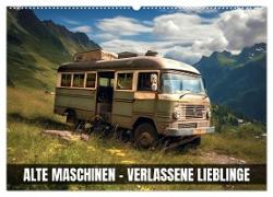 Alte Maschinen - verlassene Lieblinge (Wandkalender 2024 DIN A2 quer), CALVENDO Monatskalender