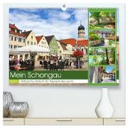 Mein Schongau - Historische Altstadt am Westufer des Lechs (hochwertiger Premium Wandkalender 2024 DIN A2 quer), Kunstdruck in Hochglanz
