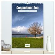 Cospudener See (hochwertiger Premium Wandkalender 2024 DIN A2 hoch), Kunstdruck in Hochglanz