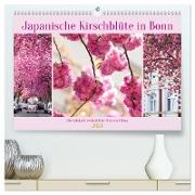Japanische Kirschblüte in Bonn (hochwertiger Premium Wandkalender 2024 DIN A2 quer), Kunstdruck in Hochglanz