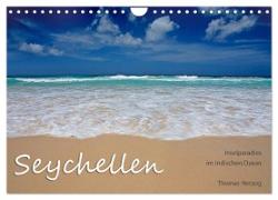 Seychellen (Wandkalender 2024 DIN A4 quer), CALVENDO Monatskalender