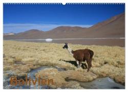 Bolivien (Wandkalender 2024 DIN A2 quer), CALVENDO Monatskalender