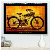 Motorrad Oldtimer (hochwertiger Premium Wandkalender 2024 DIN A2 quer), Kunstdruck in Hochglanz
