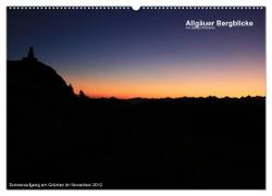 Allgäuer Bergblicke (Wandkalender 2024 DIN A2 quer), CALVENDO Monatskalender