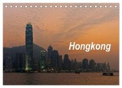 Hongkong (Tischkalender 2024 DIN A5 quer), CALVENDO Monatskalender