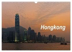 Hongkong (Wandkalender 2024 DIN A3 quer), CALVENDO Monatskalender