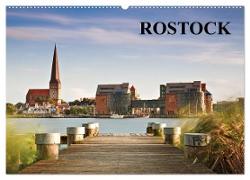 Rostock (Wandkalender 2024 DIN A2 quer), CALVENDO Monatskalender