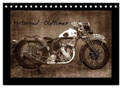Motorrad Oldtimer (Tischkalender 2024 DIN A5 quer), CALVENDO Monatskalender