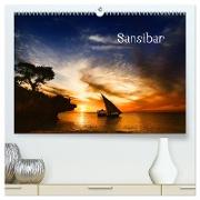 Sansibar (hochwertiger Premium Wandkalender 2024 DIN A2 quer), Kunstdruck in Hochglanz