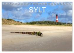 Sylt (Tischkalender 2024 DIN A5 quer), CALVENDO Monatskalender
