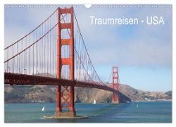 Traumreisen USA (Wandkalender 2024 DIN A3 quer), CALVENDO Monatskalender